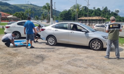 Táxis de Angra passam por inspeção